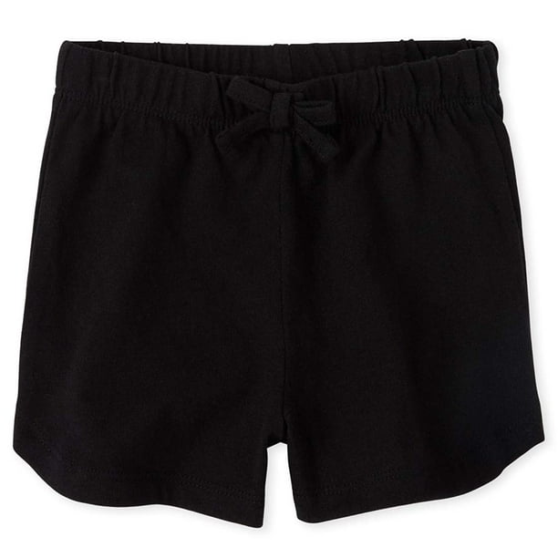 The Childrens Place Baby Girls Solid Bike Shorts